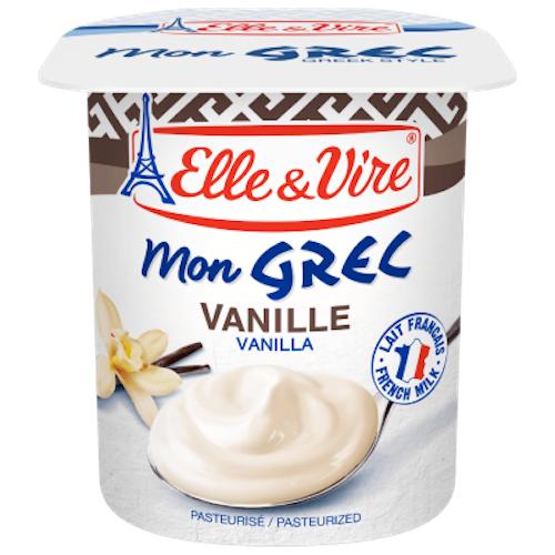 Elle & Vire Mon Greek Vanilla Yoghurt 125 g x4