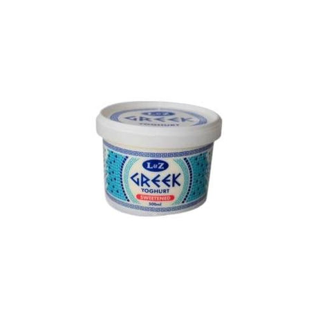 L & Z Greek Yoghurt Sweetened 500 ml