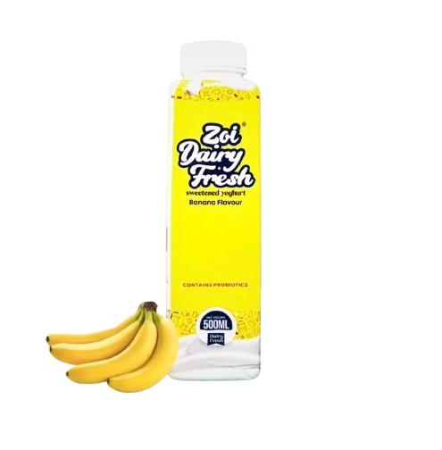 Zoi Dairy Fresh Banana Yoghurt 500 ml