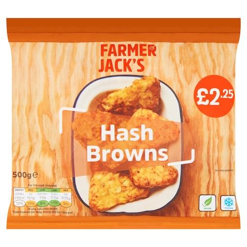 Farmer Jack's Hash Browns 500 g