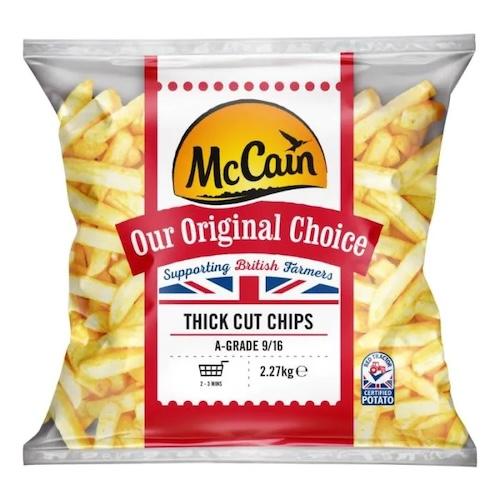 McCain 9/16 Thick Cut Chips 2.27 kg