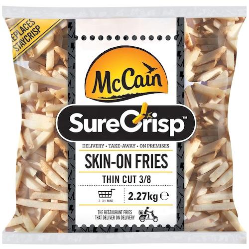 McCain Sure Crisp Thin Skin Off Fries 2.27 kg