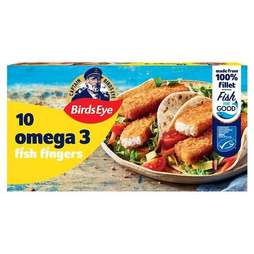 Birds Eye Omega 3 Fish Fingers 280 g x10