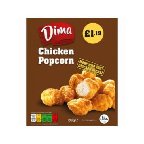 Dima Chicken Popcorn 190 g