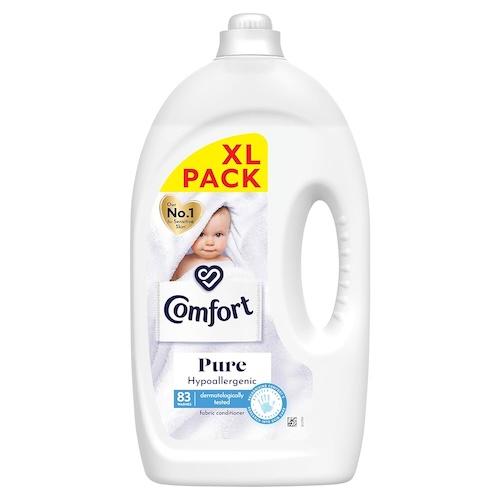 Comfort Fabric Conditioner Pure Hypo-Allergenic XL Pack 83 Washes 2490 ml