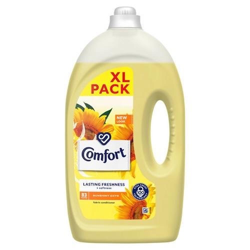 Comfort Fabric Conditioner Sun Shiny Days XL Pack 83 Washes 2490 ml
