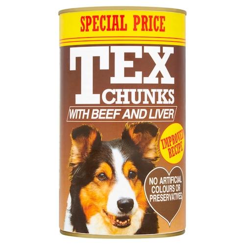 Tex Chunks With Beef & Liver 400 g