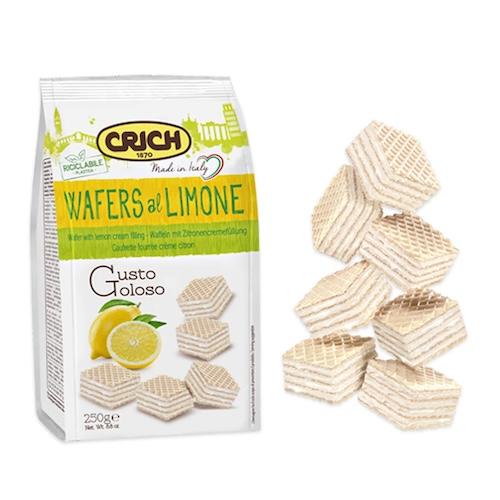 Crich Wafers Al Limone Gusto Goloso 250 g