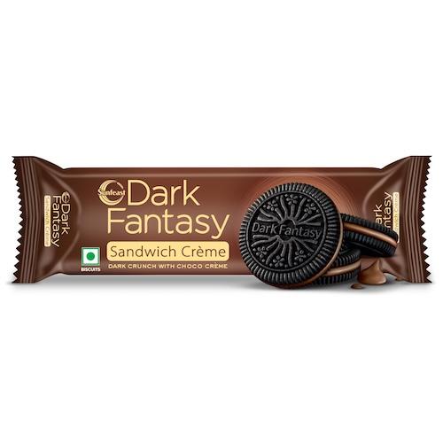 Dark Fantasy Sandwich Creme Dark Crunch With Choco Creme 83 g