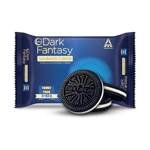 Dark Fantasy Sandwich Creme Vanilla Creme 249 g