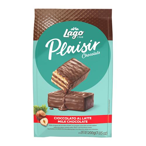 Lago Plaisir Milk Chocolate Wafers 200 g