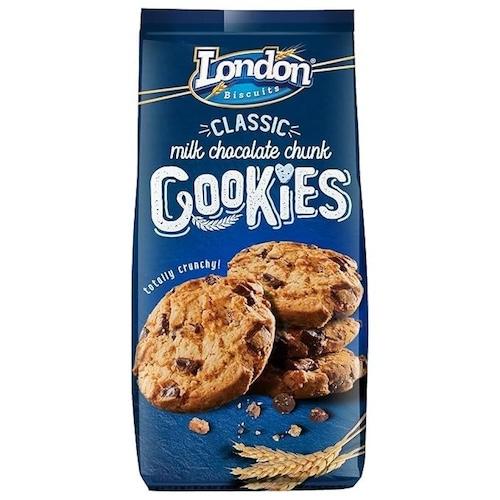 London Biscuits Classic Milk Chocolate Chunk Cookies 160 g