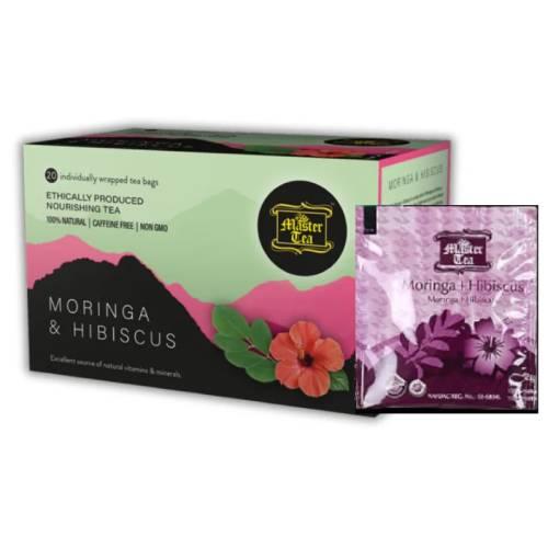 Master Tea Moringa & Hibiscus Tea Bags 40 g x20