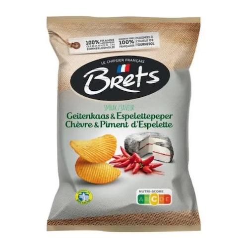 Brets Chips Goat Cheese & Chilli 125 g