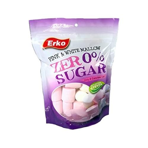 Erko Mallow Pink & White Mallows Zero % Sugar 70 g