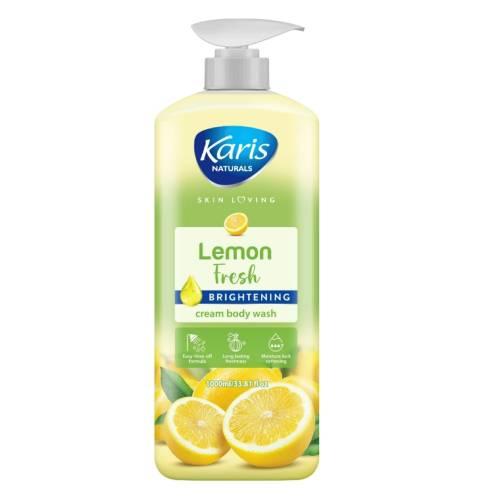 Karis Naturals Body Wash Lemon Fresh 1000 ml