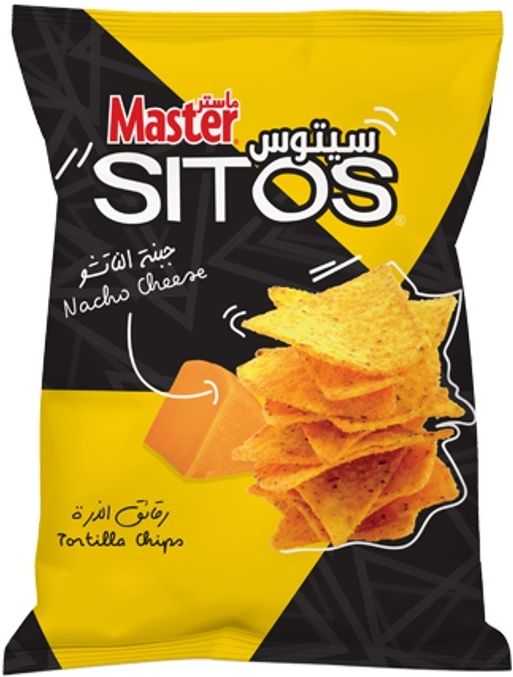 Master Sitos Tortilla Chips Nacho Cheese 100 g