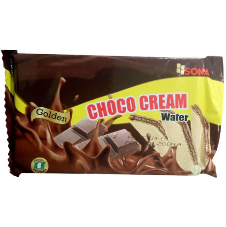 Golden Choco Cream Wafer 50 g