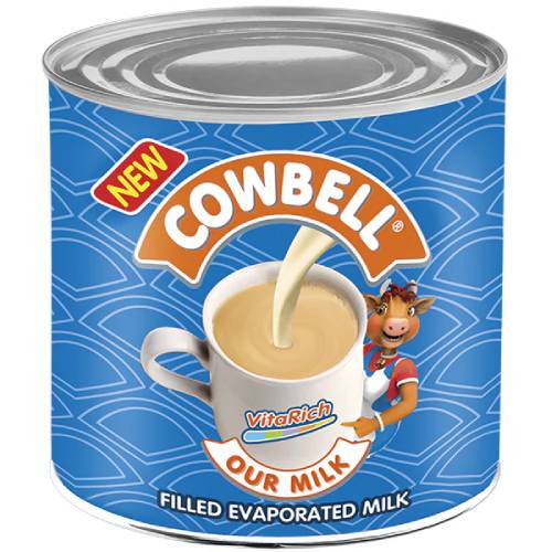 Cowbell Filled Evaporated Milk Tin 160 g