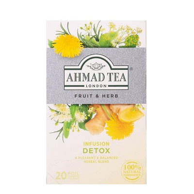 Ahmad Tea Fruit & Herb Infusion Detox 40 g x20 Supermart.ng