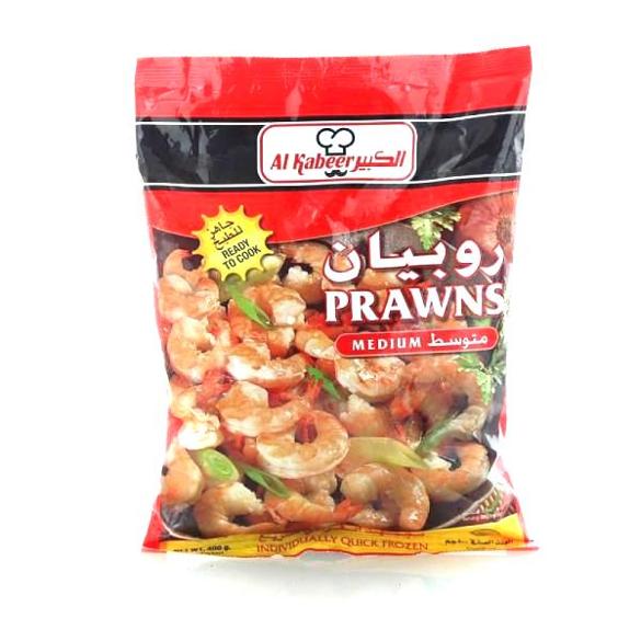 Al Kabeer Medium Shrimps 400 g