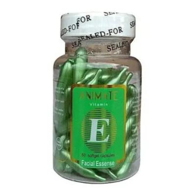 Animate With Vitamin E Facial Essence 60 Soft Gel Capsules Supermart.ng
