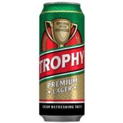 Trophy Premium Lager Beer Can 50 cl
