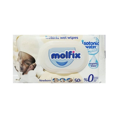 Molfix Newborn Isotonic Wet Wipes x60