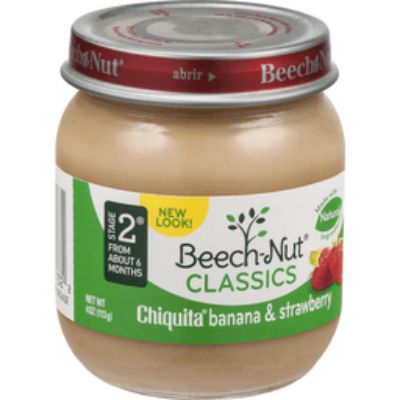 Beech Nut Chiquita Bananas & Strawberry 113 g