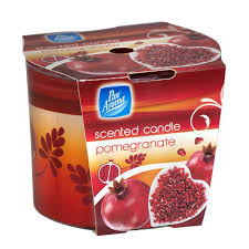 Pan Aroma Scented Candle Pomegranate