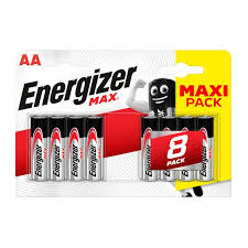 Energizer Max Battery AA x8