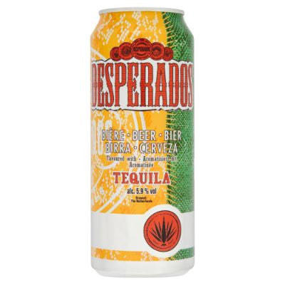 Desperados Tequila Flavoured Beer Can 44 cl