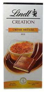 Lindt Creation Creme Brulee Milk Chocolate 150 g