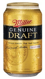 Miller Genuine Draft Beer Can 33 cl
