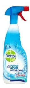 Buy Dettol Power & Pure Bathroom Cleaner Fresh Mountain Spring 750 ml ...