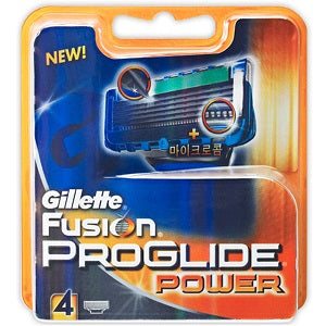 Gillette Fusion ProGlide Power Cartridge x4