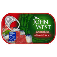 John West Sardines In Tomato Sauce 120 g