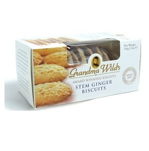 Grandma Wild's Stem Ginger Biscuits 150 g