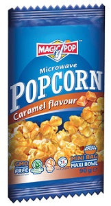 Magic Pop Microwave Popcorn Caramel Flavour 90 g