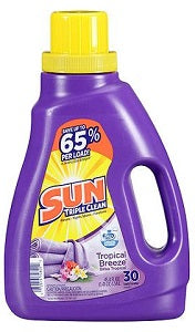 Sun Triple Clean Laundry Liquid Tropical Breeze 30 Washes 1.3 L