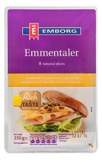 Emborg Cheddar Cheese Orange 225 g
