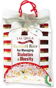 Lal Qilla Basmati Rice For Diabetes & Obesity 5 kg