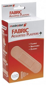 Masterplast Fabric Assorted Plasters x100