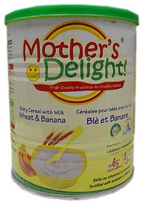 Mother's Delight Baby Cereal With Milk Wheat & Banana 6 Months+ 400 g