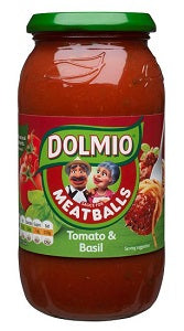 Dolmio Sauce For Meatball Tomato & Basil 500 g