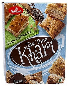 Haldiram's Tea Time Khari Puffed Pastry Jeera 200 g