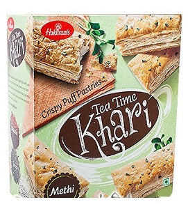 Haldiram's Tea Time Khari Puff Pastries Methi 200 g