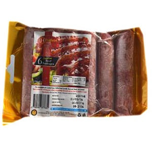Hudson Premium Beef Sausages 275 g x6