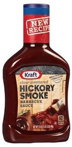 Kraft Hickory Smoke Barbecue Sauce Slow Simmered 496 g