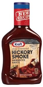 Kraft Hickory Smoke Barbecue Sauce Slow Simmered 496 g